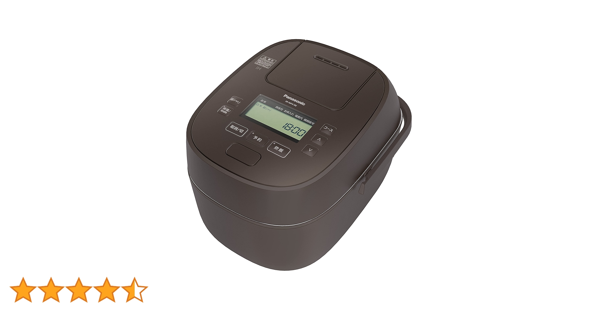 Amazon | パナソニック 炊飯器 5.5合 おどり炊き 全面発熱5段IH